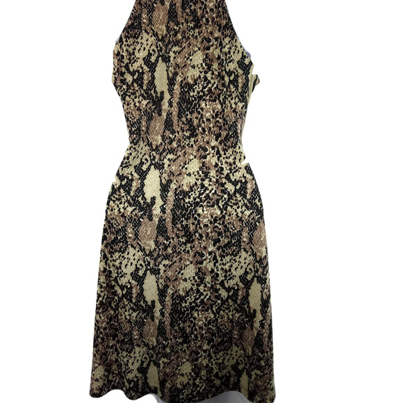 Kenneth Cole Snakeprint Sleeveless Fit and Flare - Picture 5 of 6